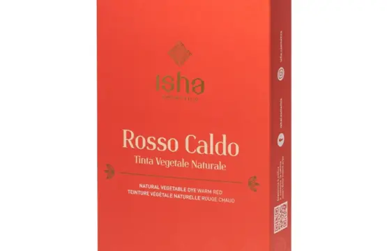 Isha Cosmetics Tinte Vegetal Natural Rosso Caldo 100g